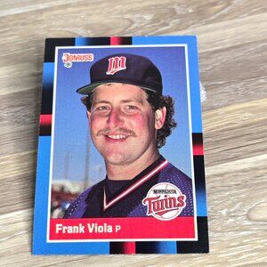 Frank Viola Baseball Card 1987 Leaf No. 149